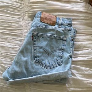 Vintage handout Levi 505 jeans